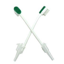 Cepillo dental de succión, 30 unidades, Blanco, Suave, Cerdas suaves, Reusable, Manual