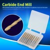 Titanium Coated 2-flute End Mill Milliling Cutter 3.175mm Shank 3.175mm