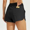 WILLIT Women's 3" Quick Dry Swim Board Shorts with Brief