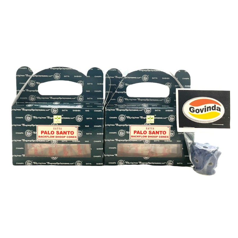 Govinda - Bangalore (BNG) Palo Santo Backflow Cones 48 pcs