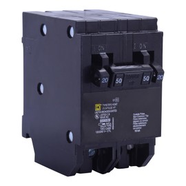 Square D - HOMT2020250CP Circuit Breaker, Black