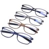 AQWANO TR90 Durable Reading Glasses - Lightweight Flexible Readers for