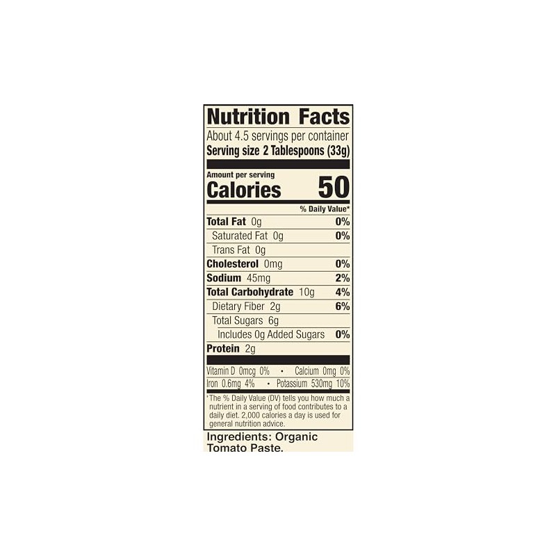 Muir Glen Organic Tomato Paste in Resealable Pouch, 5.5 oz.