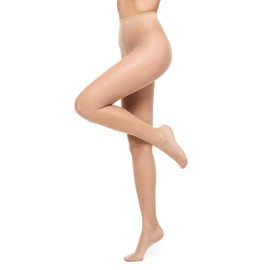 Veluk Ultra Sheer Pantyhose for Women 8 Denier, Without Shorts, Matte Surface, Flat Seams, Invisible Toe