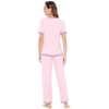 WiWi Viscose from Bamboo Pajamas Set for Women Soft Short