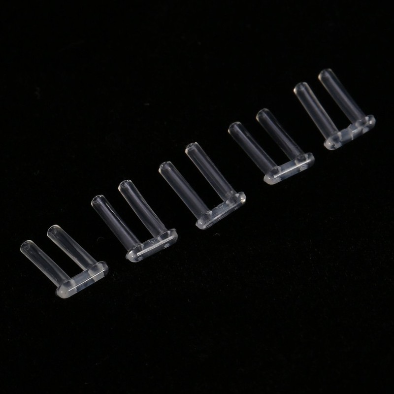 Rimless Frames Sleeves, 100pcs New Plastic Compression Sleeves for Rimless