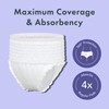 Rael Disposable Underwear for Women, Organic Cotton Cover - Postpartum