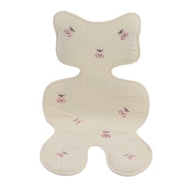 Child Car Seat Cushion Breathable Multi Functional Baby Stroller Cushion Pad for 0‑6 Years Old Squirrel