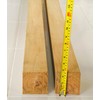 Squared Teak Post, 4.5" x 4.5" x 36" = 5.1