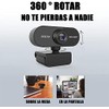 Camara Web 1080P HD, Webcam con Microfono, Camara para PC,