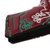 Golf Putter Headcover Embroidery Putters PU Protective Head Cover Magnetic