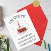 MOROLURU Funny Birthday Card for Him Her, Humor Birthday Card