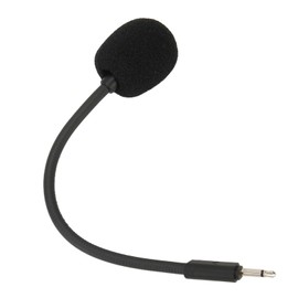 Yoidesu Game Mic Replacement for JBL 100, Noise Cancelling Sponge Adjustable Microphone Arm, 2.5mm Detachable Game Boom Microphone for Gaming Headsets