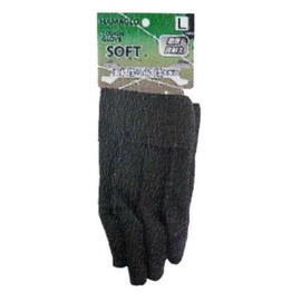 Nobanoba H903 Artificial Leather Back Seam, Black, L