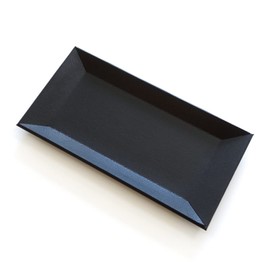 Cash Tray ADO-PL045 Black Change Tray Easy to Take Accessory Tray Stylish Jewelry Tray Carton Pen Tray Card Accounting Interior Small Item Storage Storage Desk Organizer (Black)