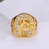 MIVEIVIA CZ Animal Ring Lucky Horse Ring for men Wedding