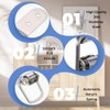 Antesen 4 Pcs 90 Degree Hook Lock Bolt 304 Stainless
