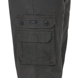 Lee Men's Wyoming Relaxed Fit Cargo Pant, Shadow, 38W x 34L