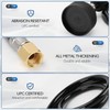 LukLoy 2 Pack UPC Certified Salon Shampoo Bowl Sprayer Head