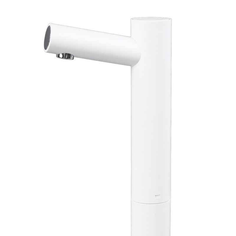 Desktop Water Bottle Dispenser White Extended Hose Low Noise Automatic