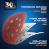 S&R 70 pcs 125mm Sanding Discs - Grit 60/80/120/180/240/320/400, Hook