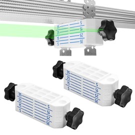 CD60 ES Ceiling Levelling Holder Profile Clothes Hangers Plasterboard Regips Levelling System for Suspended Ceilings Quick Installation Tool Pack of 2