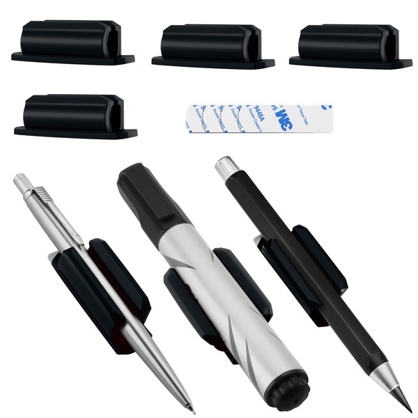 RYMAUP® Pack of 4 durable and versatile pencil holders, have