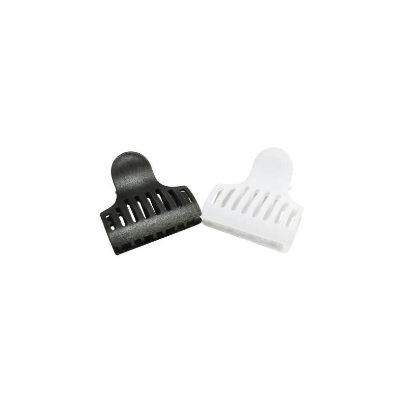 Diane D70C Vented Roller Clamps â€“ Black and White, 6