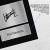HWC Trading A4 Kai Havertz Presents Printed Autograph Picture for