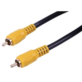 PHONO TO PHONO PLUG COAX 7.5M, Audio & Video Cable Assemblies QTY X 1