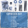 AUMEL 40mm Cylinder Piston Kit For Stihl MS211 MS 211C