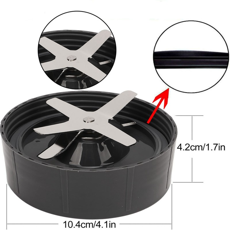 Blender Blades Grey Stainless Steel Easy Replacement Easy Operation Blender