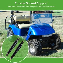 10L0L Golf Cart Front/Rear Shock Absorbers for EZGO TXT 1994+, Replaces OEM# 76418-G01, 70248-G01, 70324-G01, 76419-G01, 2 Pack