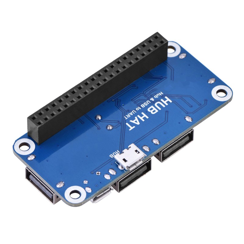 USB to UART Onboard 4 Port USB HUB HAT for