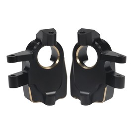 Brass Axle Diff Cover Portal Covers Inner Steering Knuckles Upgrades Part for Axial SCX10 III Upgrades Part Hop-ups