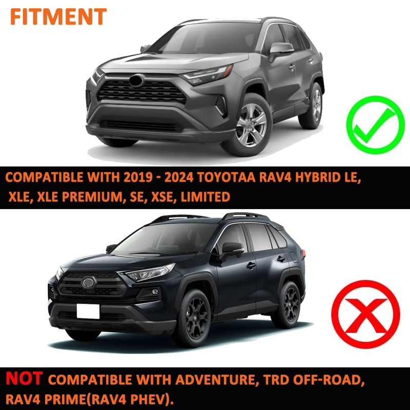 LED Grille Lights Compatible with Toyota RAV4 2019 2020 2021