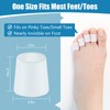 JKcare Pinky Toe Sleeves Gel Corn Cushion Pads 10 Pairs/20