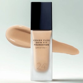 Anjumain BOM Cover Flex Skin Fit Foundation, 25 Sand Beige, 1 piece / 비오엠 커버 플렉스 스킨 핏 파운데이션, 25 샌드 베이지, 1개