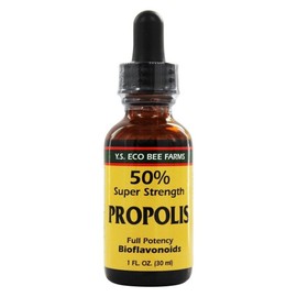 YS Organic Bee Farms 50% Super Strength Propolis Tincture, 1 Ounces
