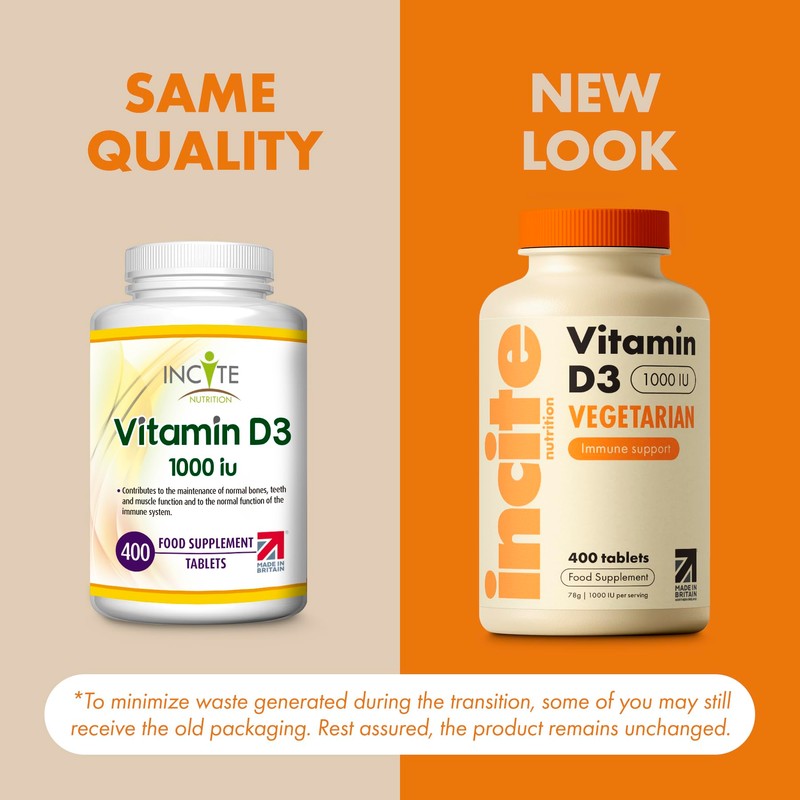 Vitamin D 1000iu - 1+ Year Supply - High Strength