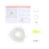 Kiyohara (KIYOHARA) Mold Doll Kit, Heart-Pounding Mold, Maltese W, White,