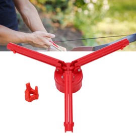 Leapiture Arrow Fletching Jig, 3D Arrow Fletcher Jig Arrow Fletcher Bonding Tool Lightweight Archery Accessory for 3.2-11 mm Springs