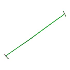 Mandala Crafts Metallic Green Barbed Elastic Barbed Cord - 100 Round 13” Craft Elastic Party Hats Elastics Cord with Metal Ends for Elastic Mask Strings Menu Stretch Loop Band Fastener