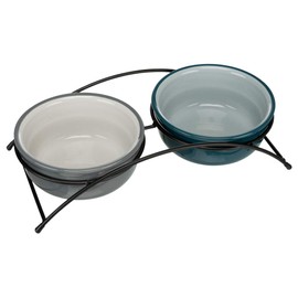 TRIXIE Eat on Feet Dog Feeder Set