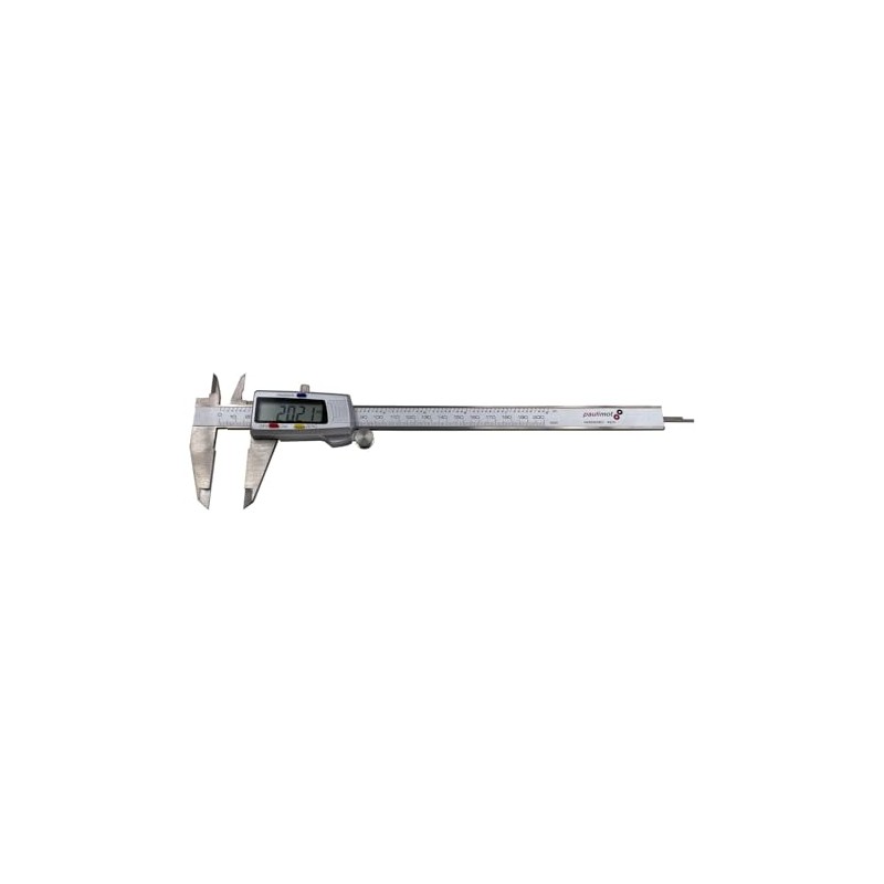 PAULIMOT Vernier Caliper Digital 0-200 mm Stainless Steel