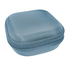 Feature Protective Case for Bose SoundLink Micro Bluetooth Speaker by WGear, Featured Design with mesh Pocket for Cable and Other Accessories, Elastic Strap to Secure Device (Stone Blue case)