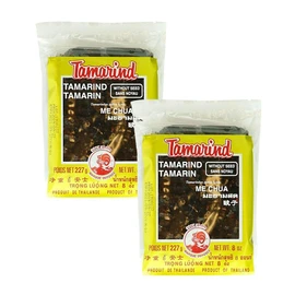 Pure Tamarind Paste - 8 oz (227g) | Seedless Concentrate, Caribbean, South American & Asian Cuisine, for Making Pad Thai, Sour Soups, Curries, Steak Sauce