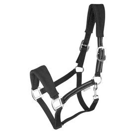 WALDHAUSEN Headcollar Alcantara, VB, black