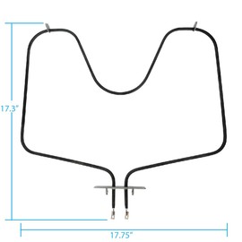 Kitchen Basics 101 WB44X5082 Oven Bake Element Replacement for Hotpoint GE RCA Self Cleaning Ovens 3358, AP2031084, PS249466, EAP249466