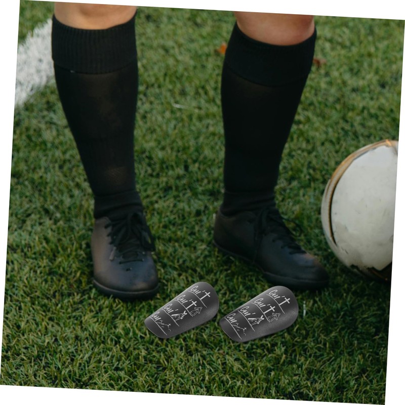 KOMBIUDA 1pair Soccer Shin Guards for Teens Breathable Calf Protectors